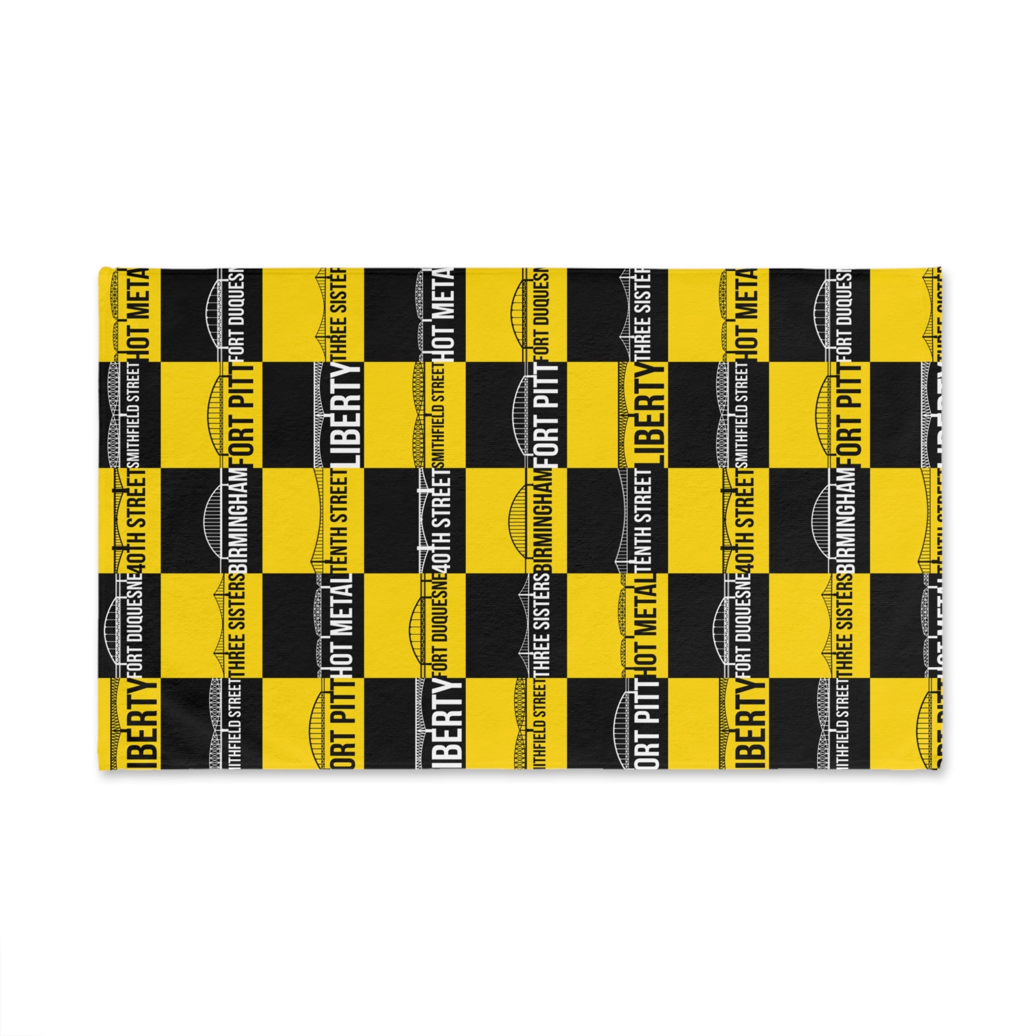 Pittsburgh 9 Bridges Hand Towel