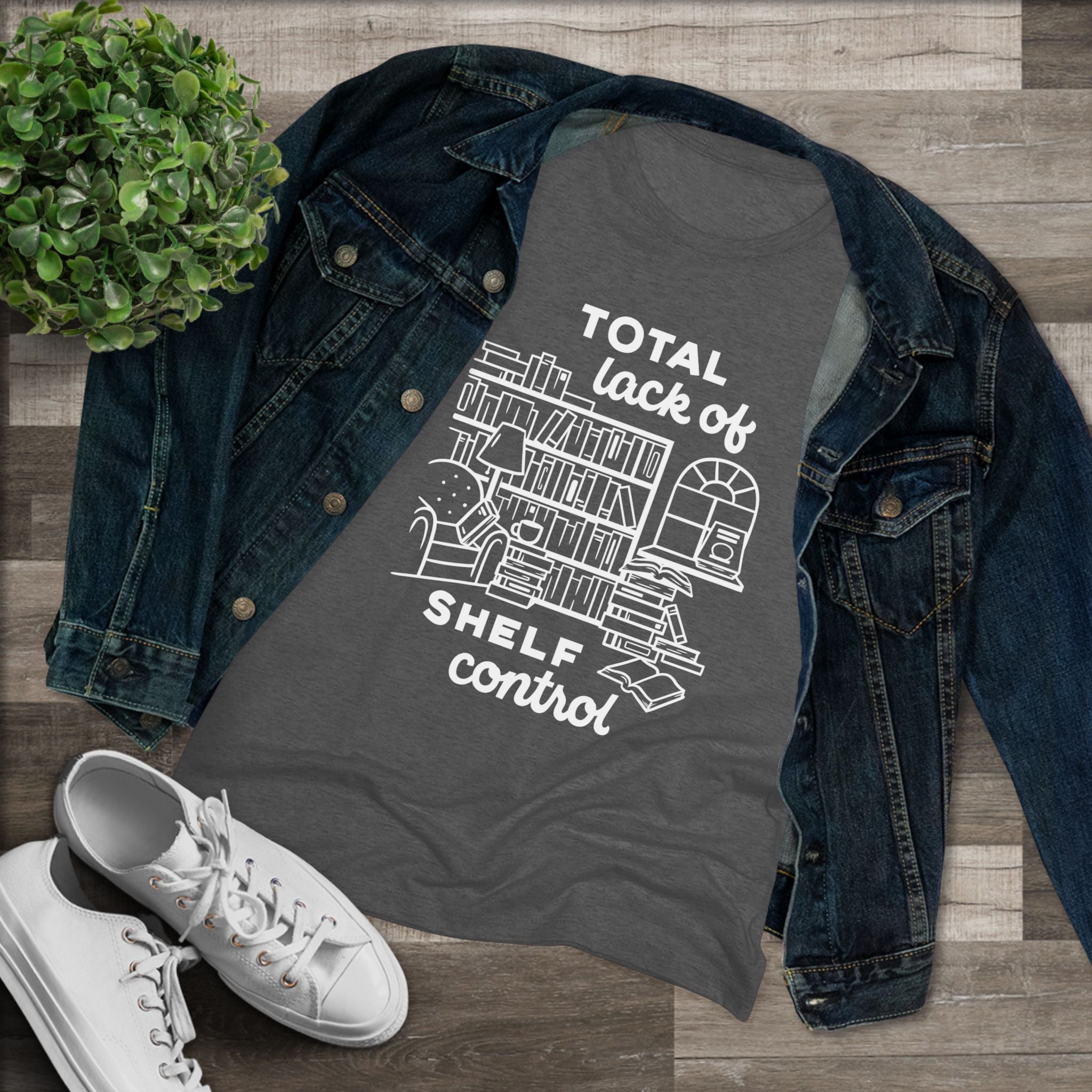 Shelf Control Women's Tri-Blend Tee