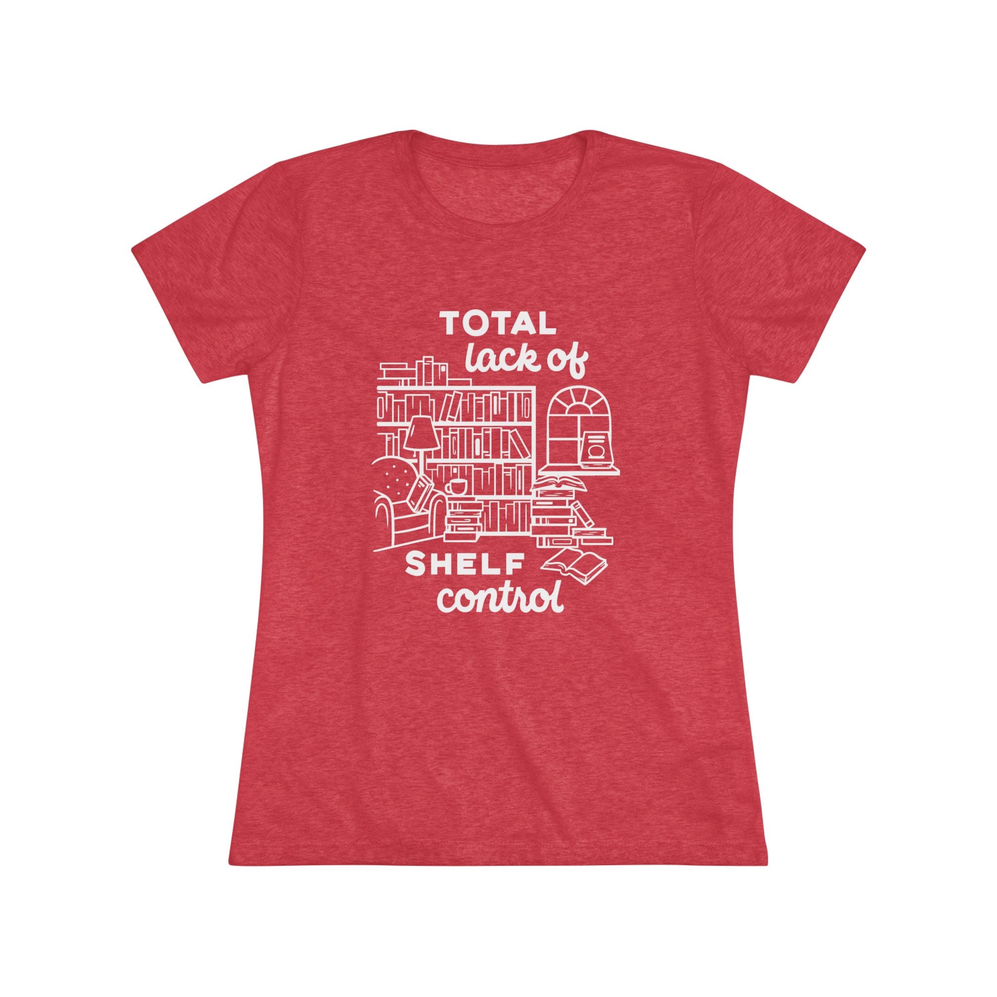 Shelf Control Women's Tri-Blend Tee