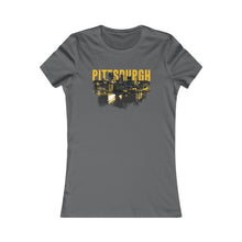 Load image into Gallery viewer, Pittsburgh Downtown Skyline Point Women&#39;s Tee