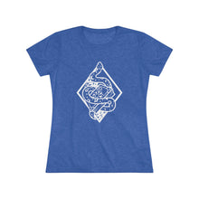 Load image into Gallery viewer, Starry Snake White Lineart Women's Bookish T-Shirt