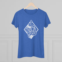 Load image into Gallery viewer, Starry Snake White Lineart Women's Bookish T-Shirt