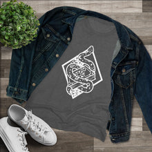 Load image into Gallery viewer, Starry Snake White Lineart Women's Bookish T-Shirt