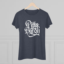 Load image into Gallery viewer, Pittsburgh Rough Calligraphy Women&#39;s Tri-Blend Tee