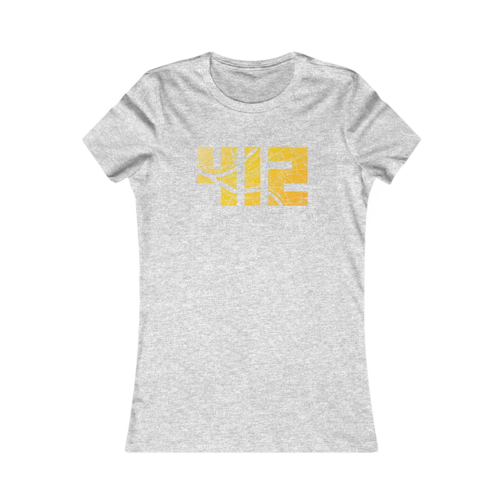 412 Map Women's Tee