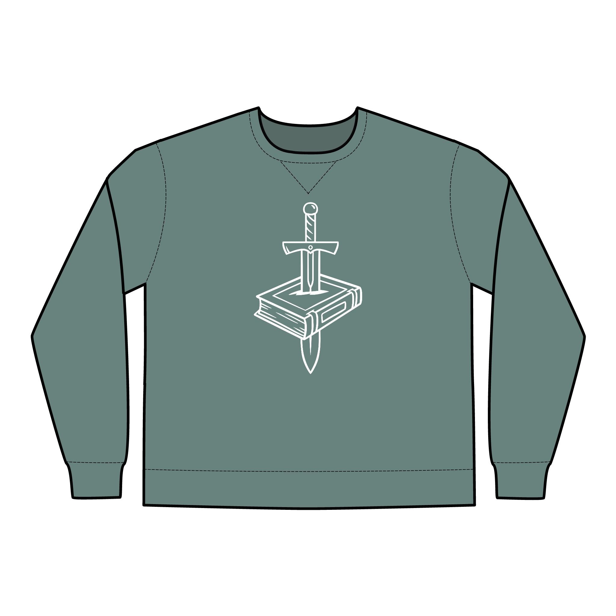 Booxcalibur Unisex Crewneck Sweatshirt