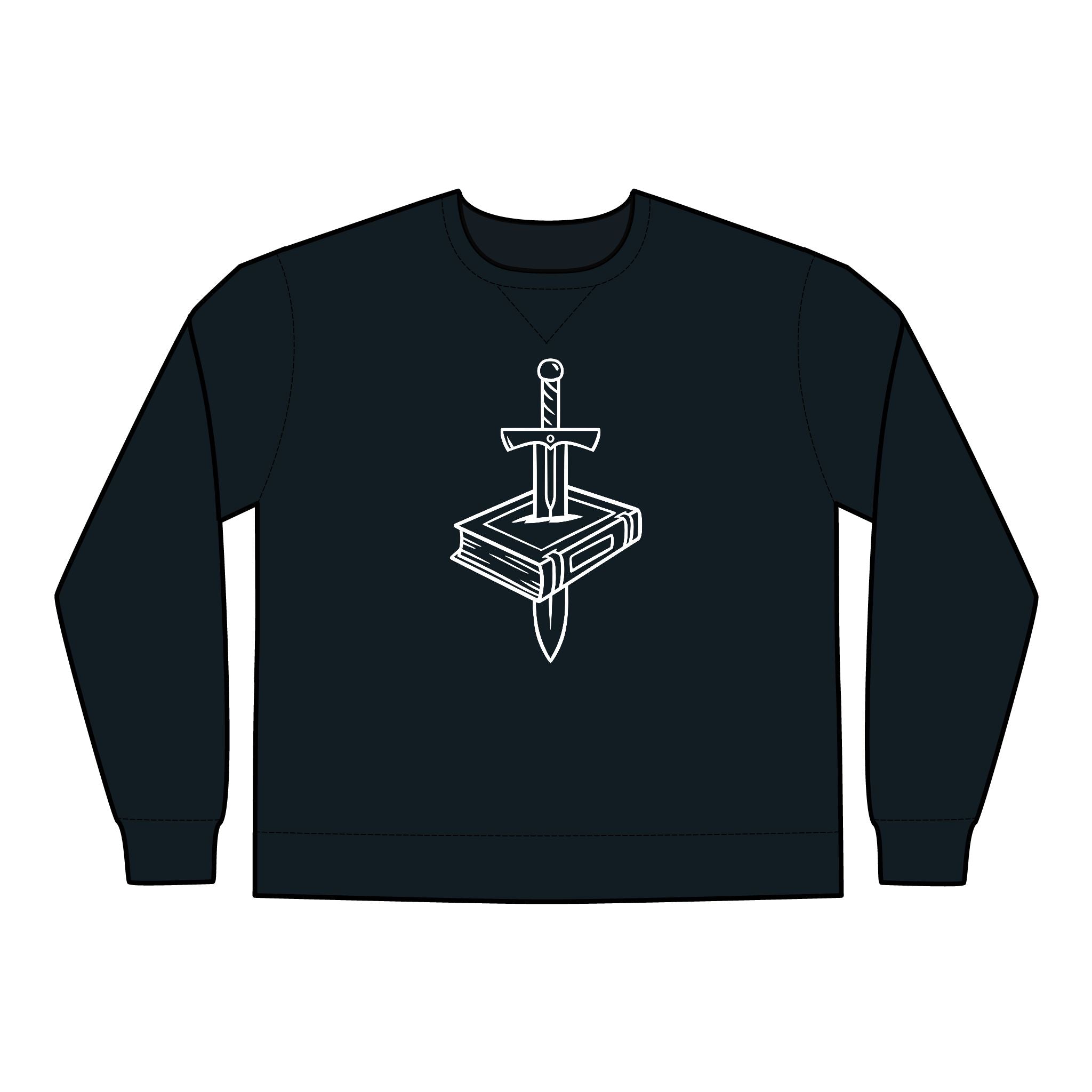 Booxcalibur Unisex Crewneck Sweatshirt