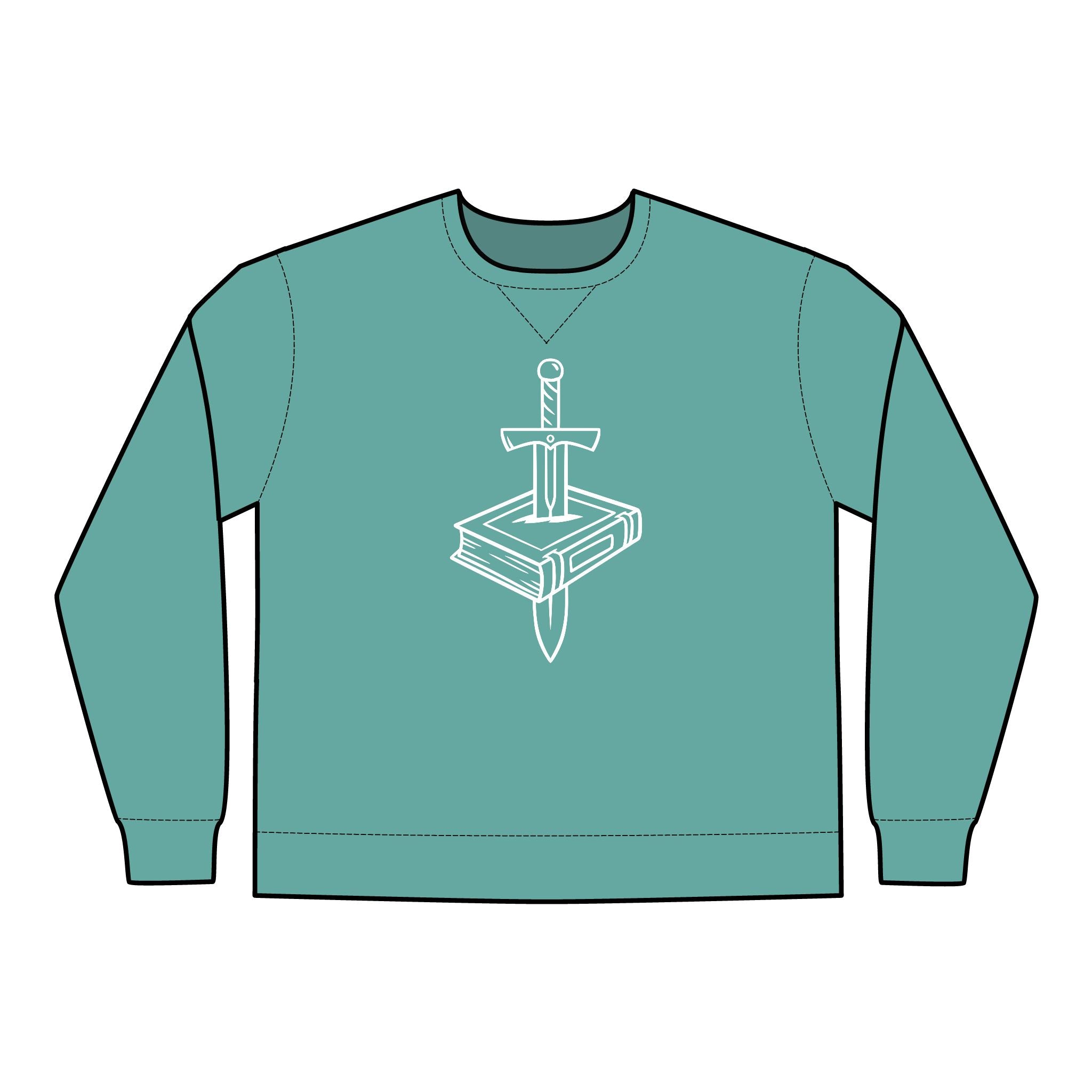 Booxcalibur Unisex Crewneck Sweatshirt