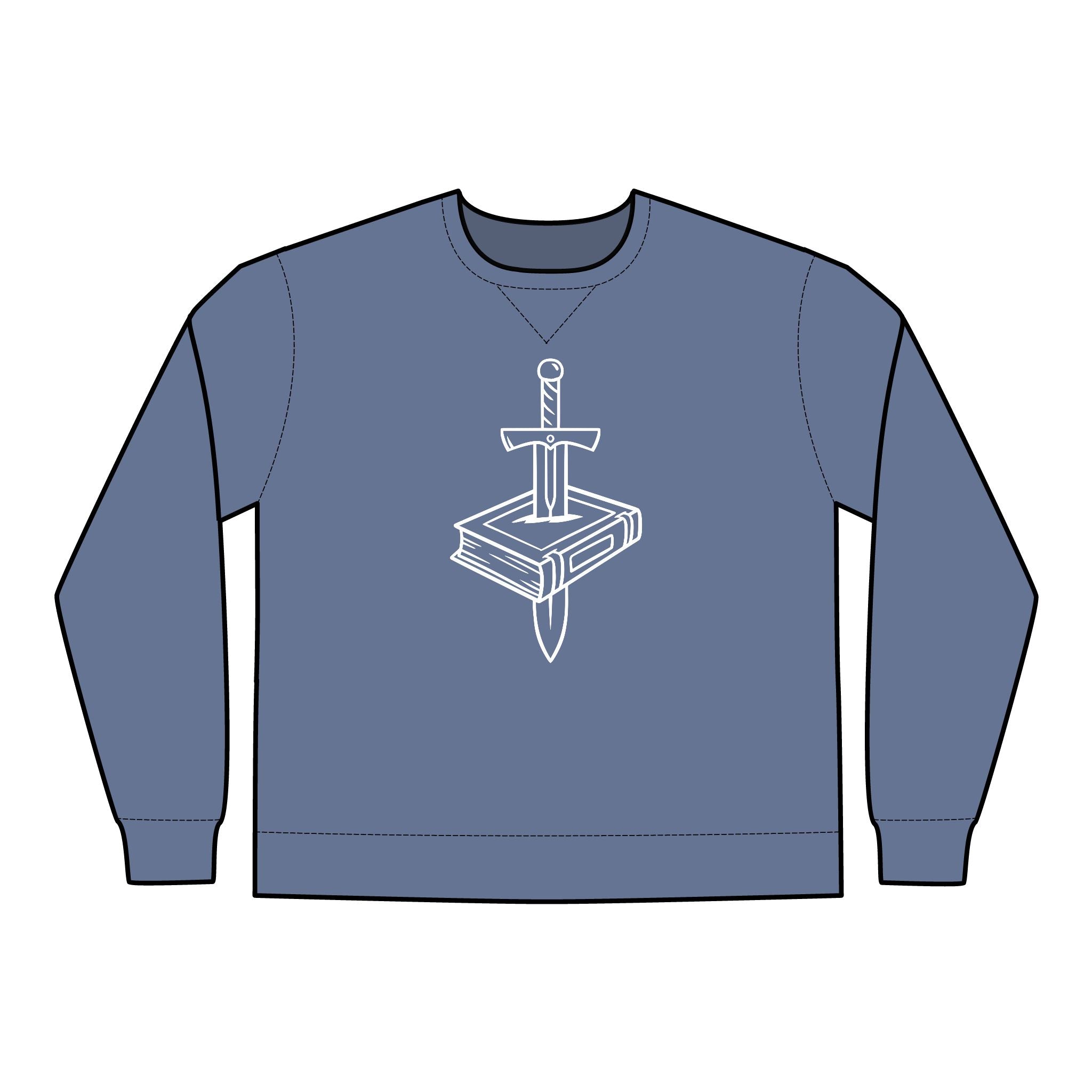 Booxcalibur Unisex Crewneck Sweatshirt