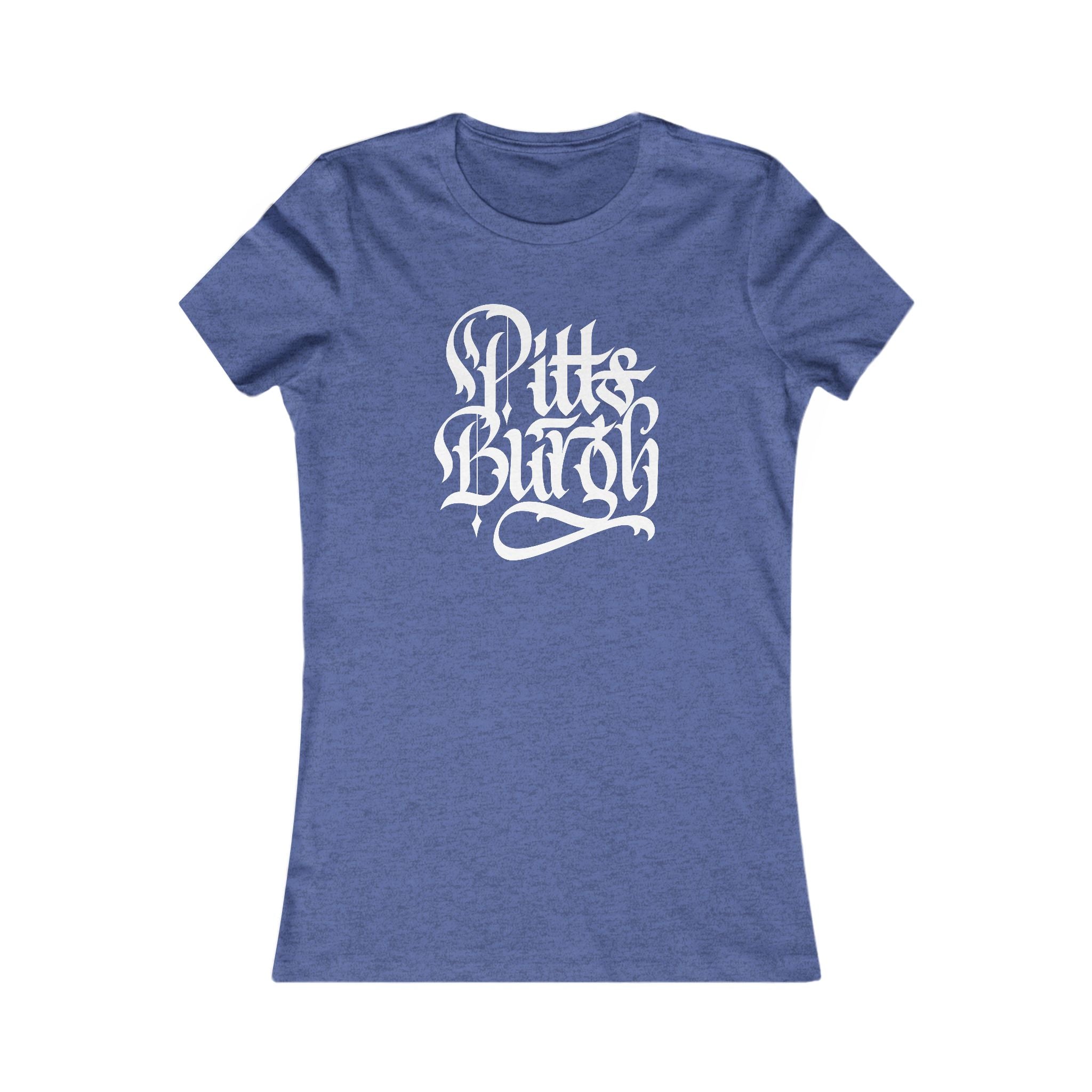 Pittsburgh Rough Calligraphy Women's Tee