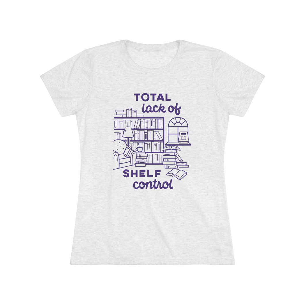 Shelf Control Women's Tri-Blend Tee