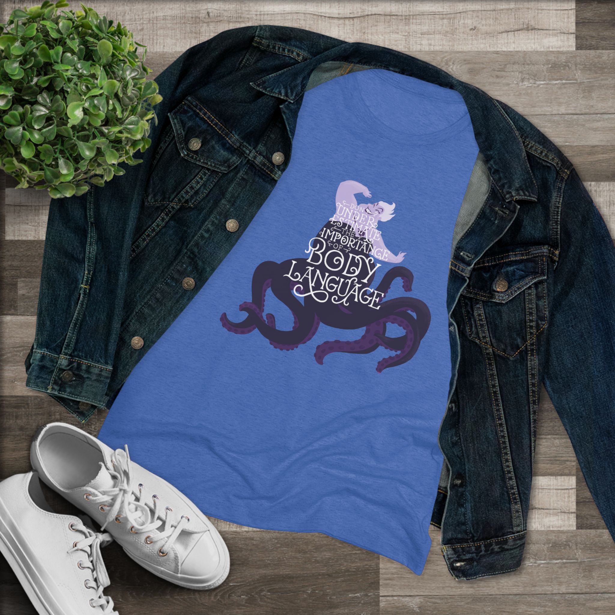 Ursula Body Language Women's Tri-Blend Tee