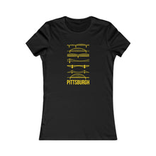 Load image into Gallery viewer, Pittsburgh Bridges Women&#39;s Tee