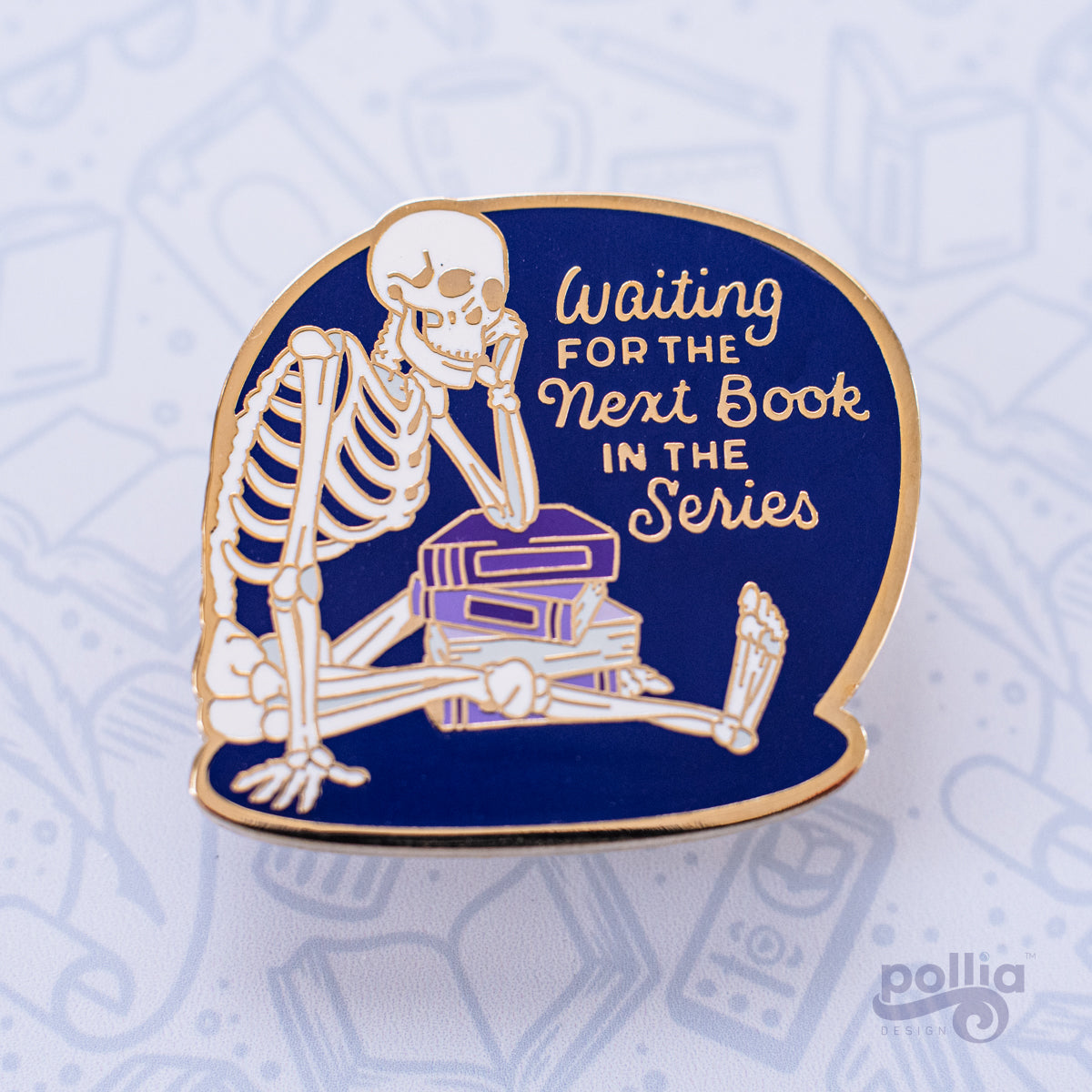 B-GRADE Romancelandia Enamel Pin