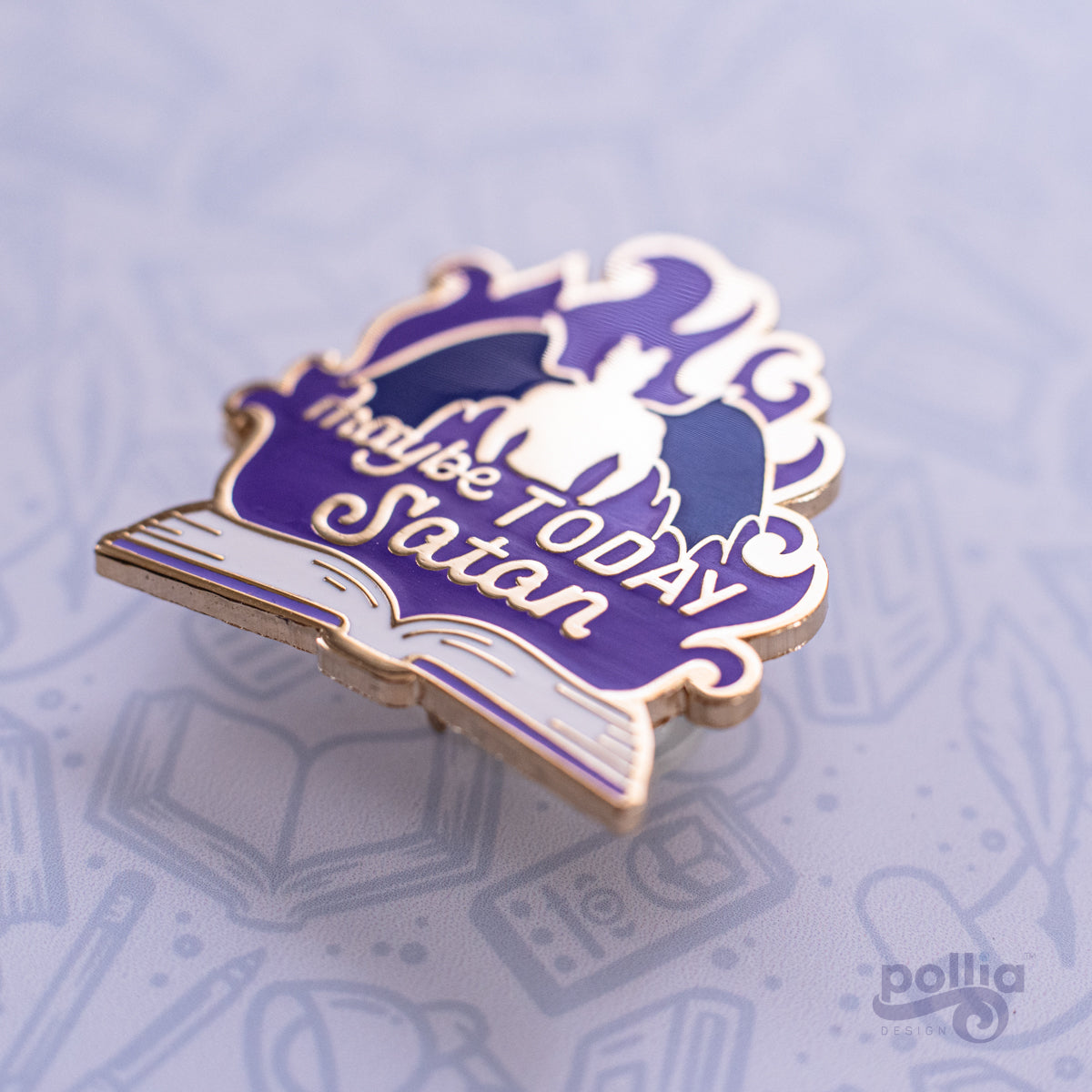 B-GRADE Romancelandia Enamel Pin