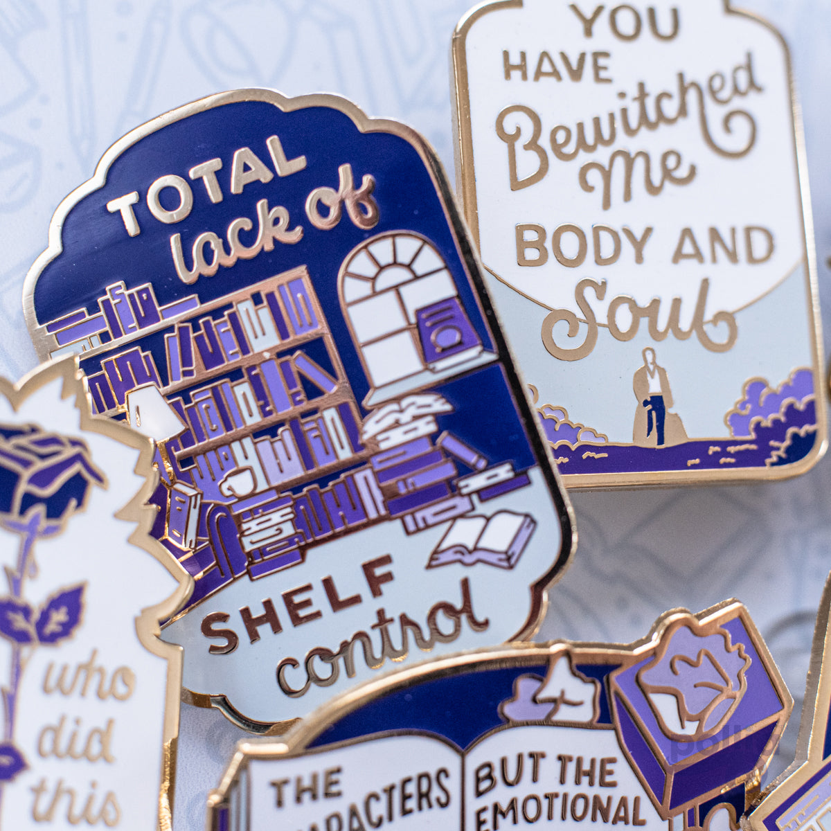 Romancelandia Enamel Pin