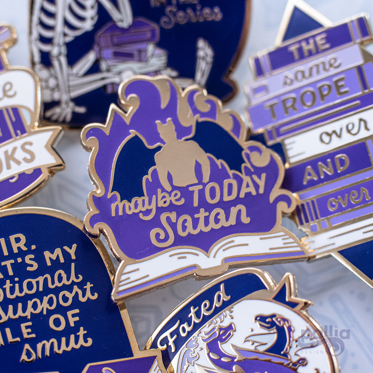 Romancelandia Enamel Pin