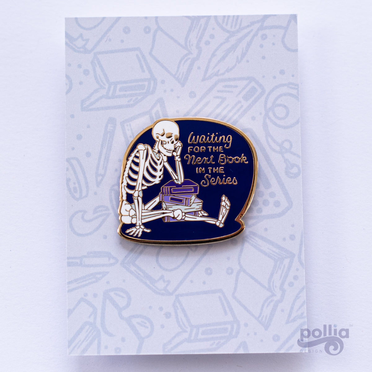 B-GRADE Romancelandia Enamel Pin