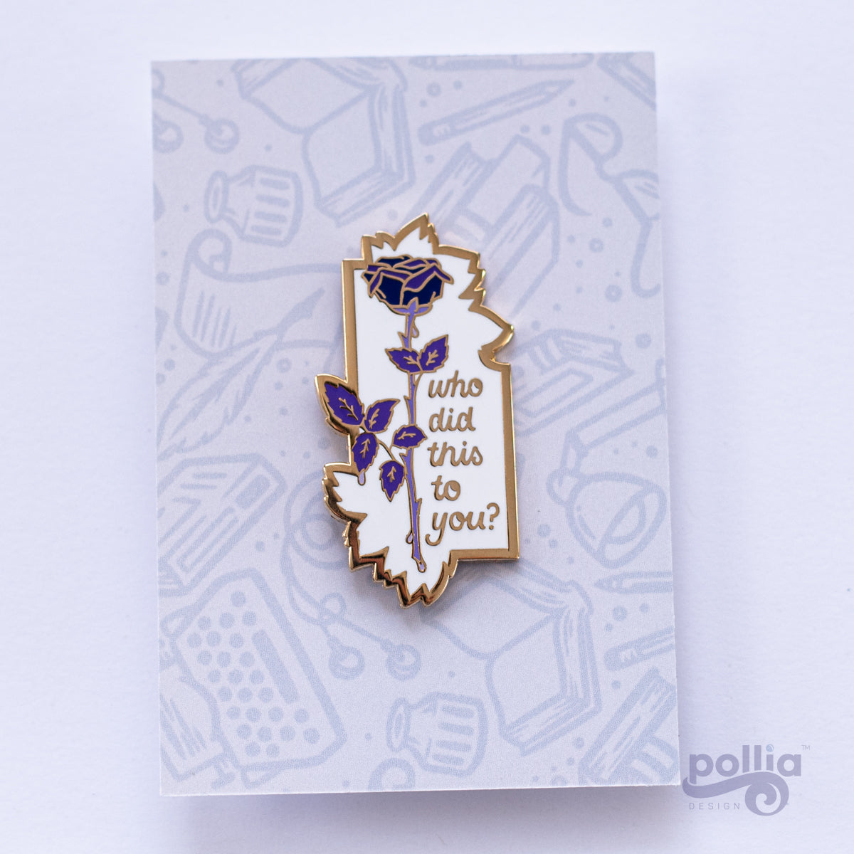 B-GRADE Romancelandia Enamel Pin