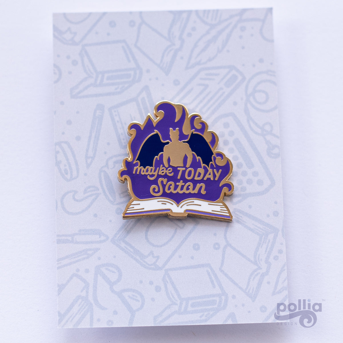 B-GRADE Romancelandia Enamel Pin