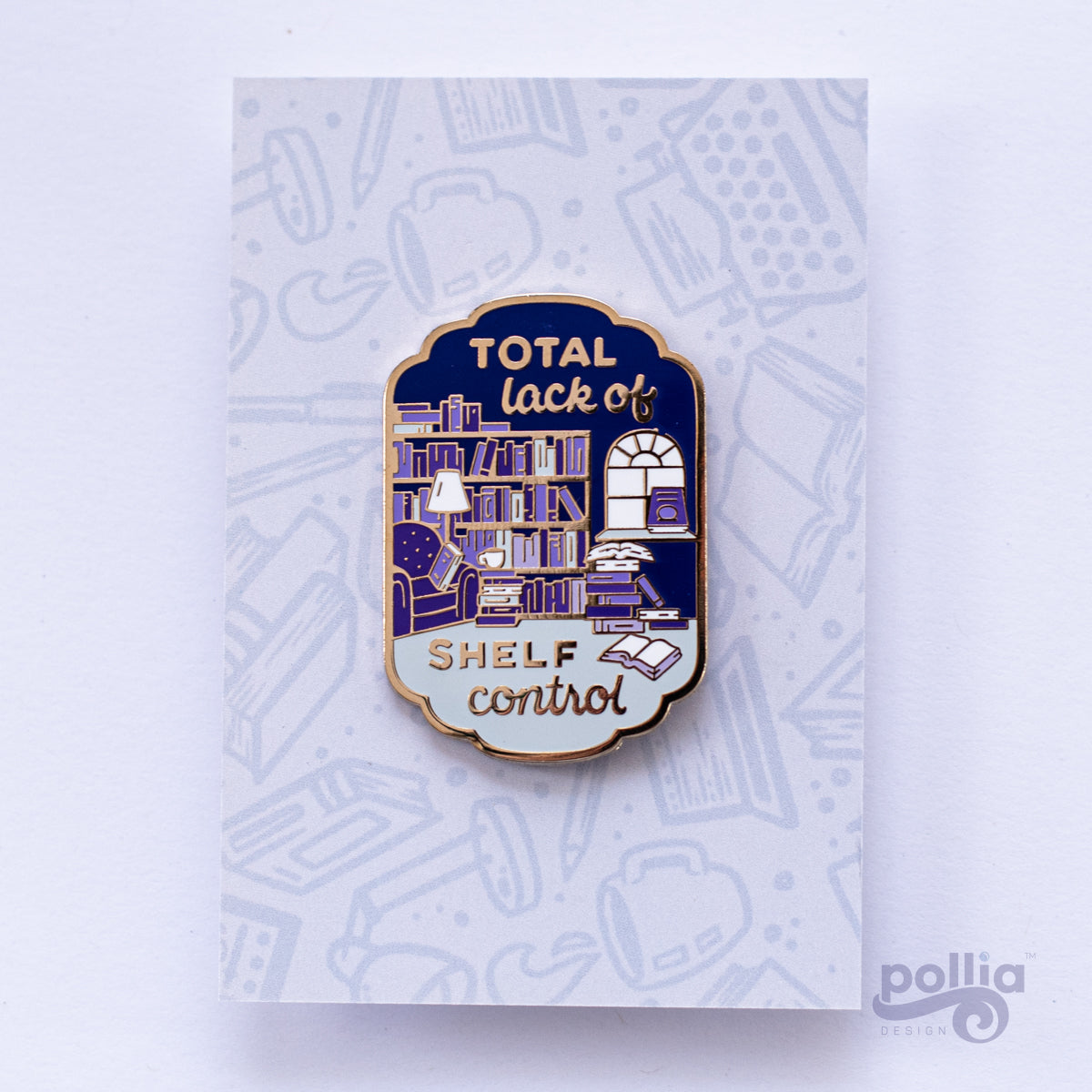 B-GRADE Romancelandia Enamel Pin