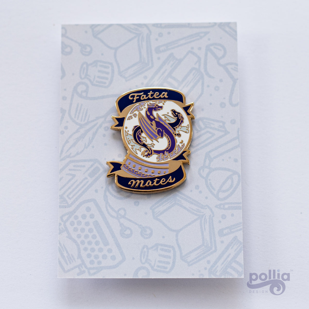 B-GRADE Romancelandia Enamel Pin