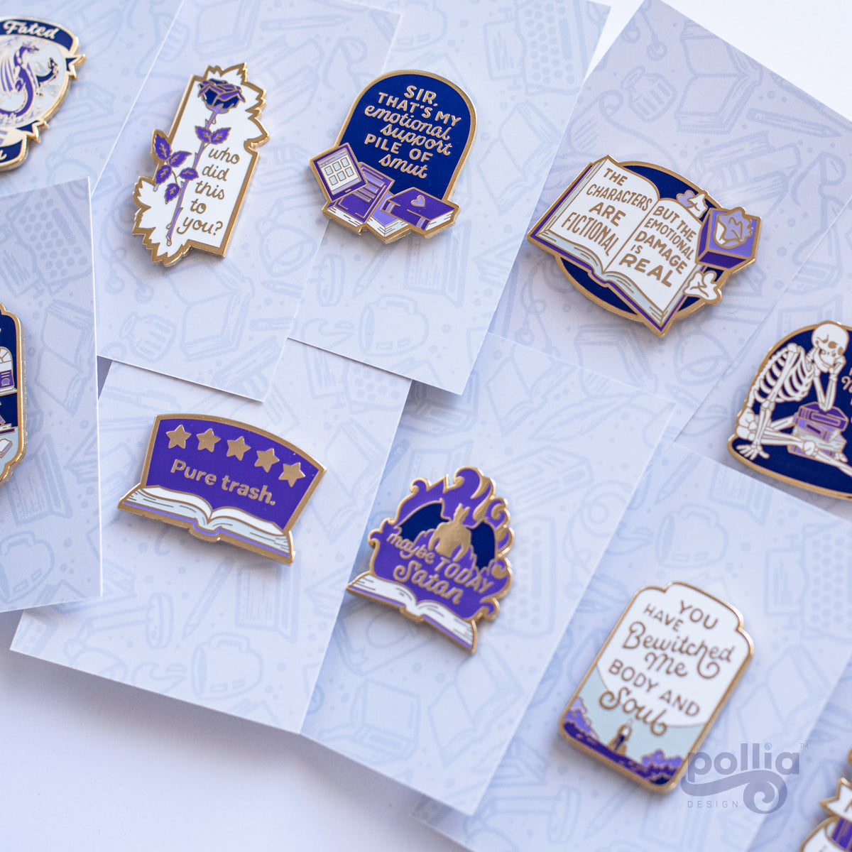 Romancelandia Enamel Pin