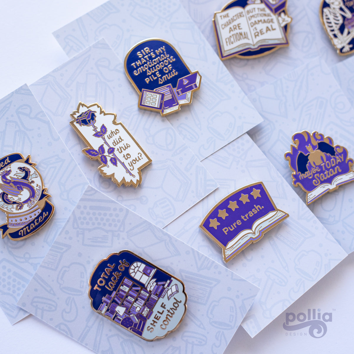 Romancelandia Enamel Pin