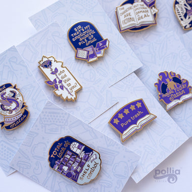 Romancelandia Enamel Pin