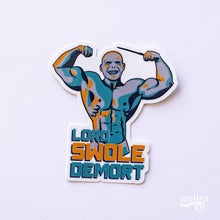 Load image into Gallery viewer, Lord Swole-Demort Silly Bookish Sticker