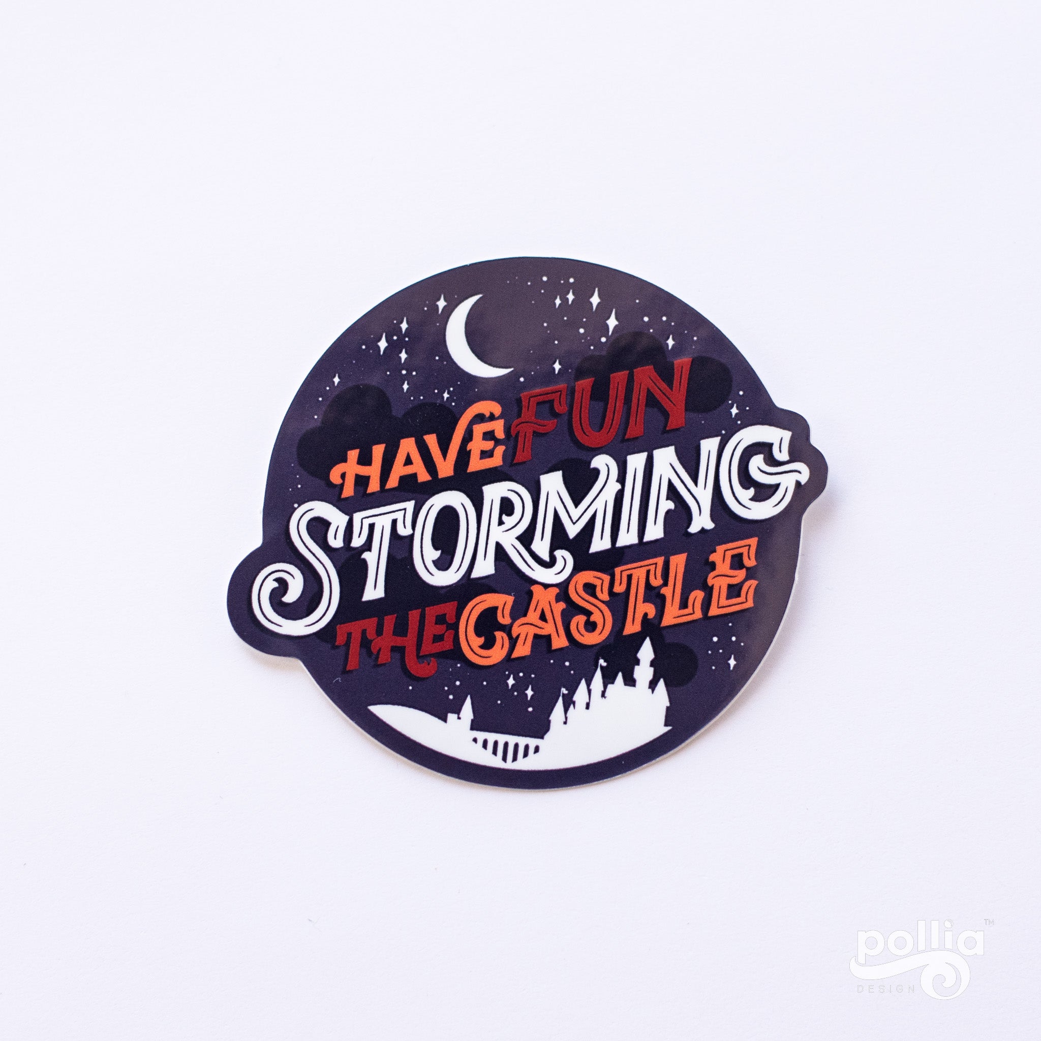 Storming the Castle Sticker