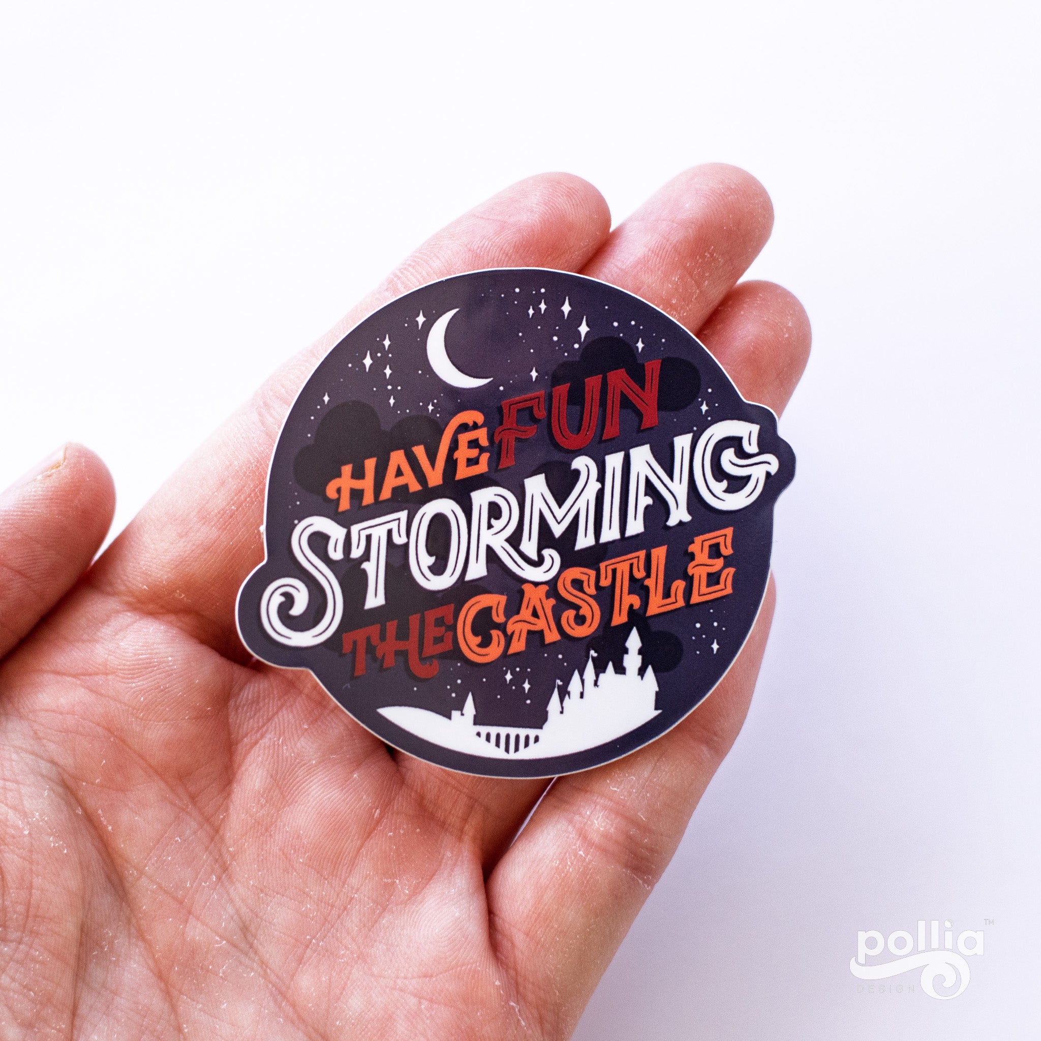 Storming the Castle Sticker