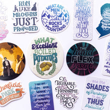 Load image into Gallery viewer, Pride and Prejudice Sticker Set