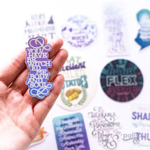 Load image into Gallery viewer, Pride and Prejudice Sticker Set