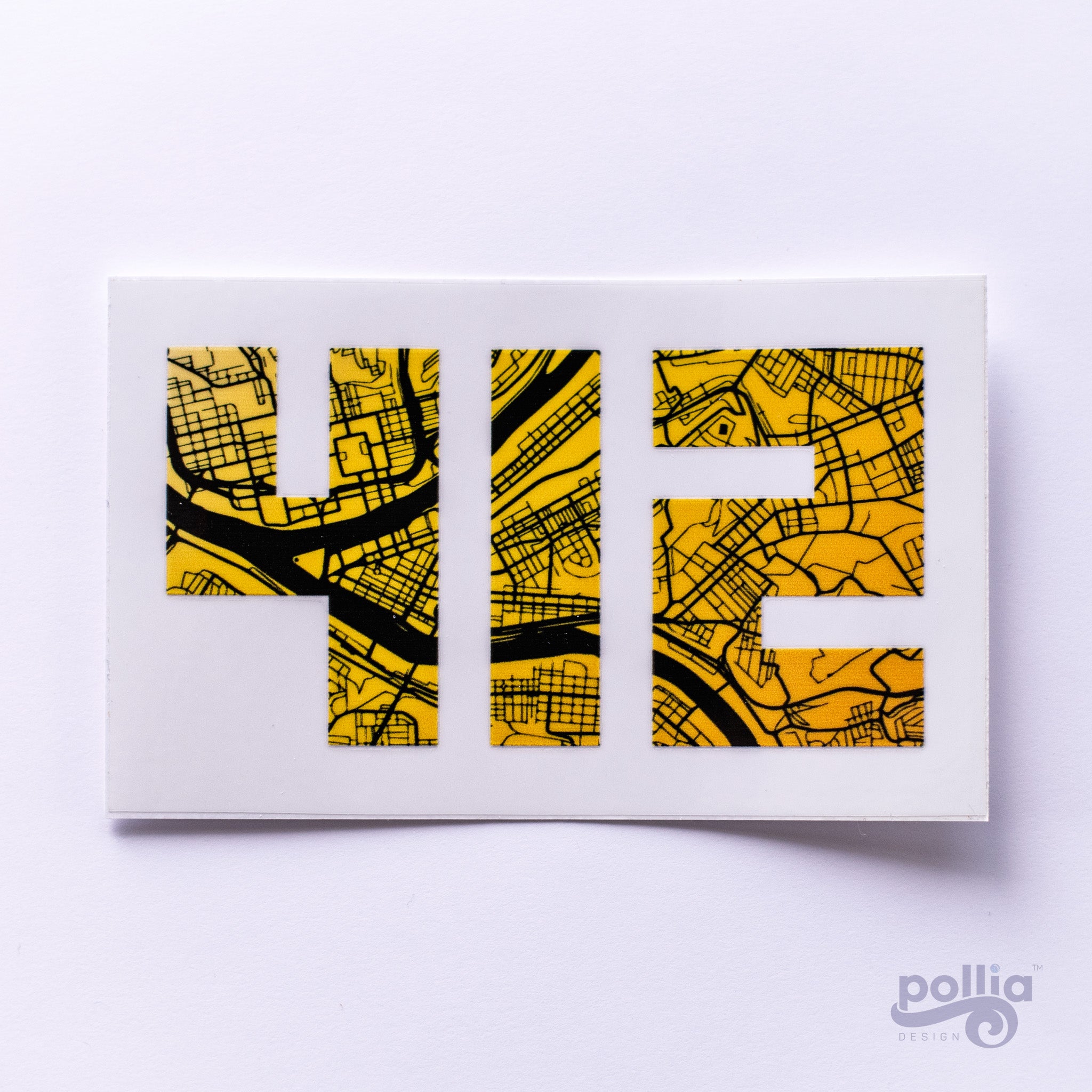 412 Map Decal