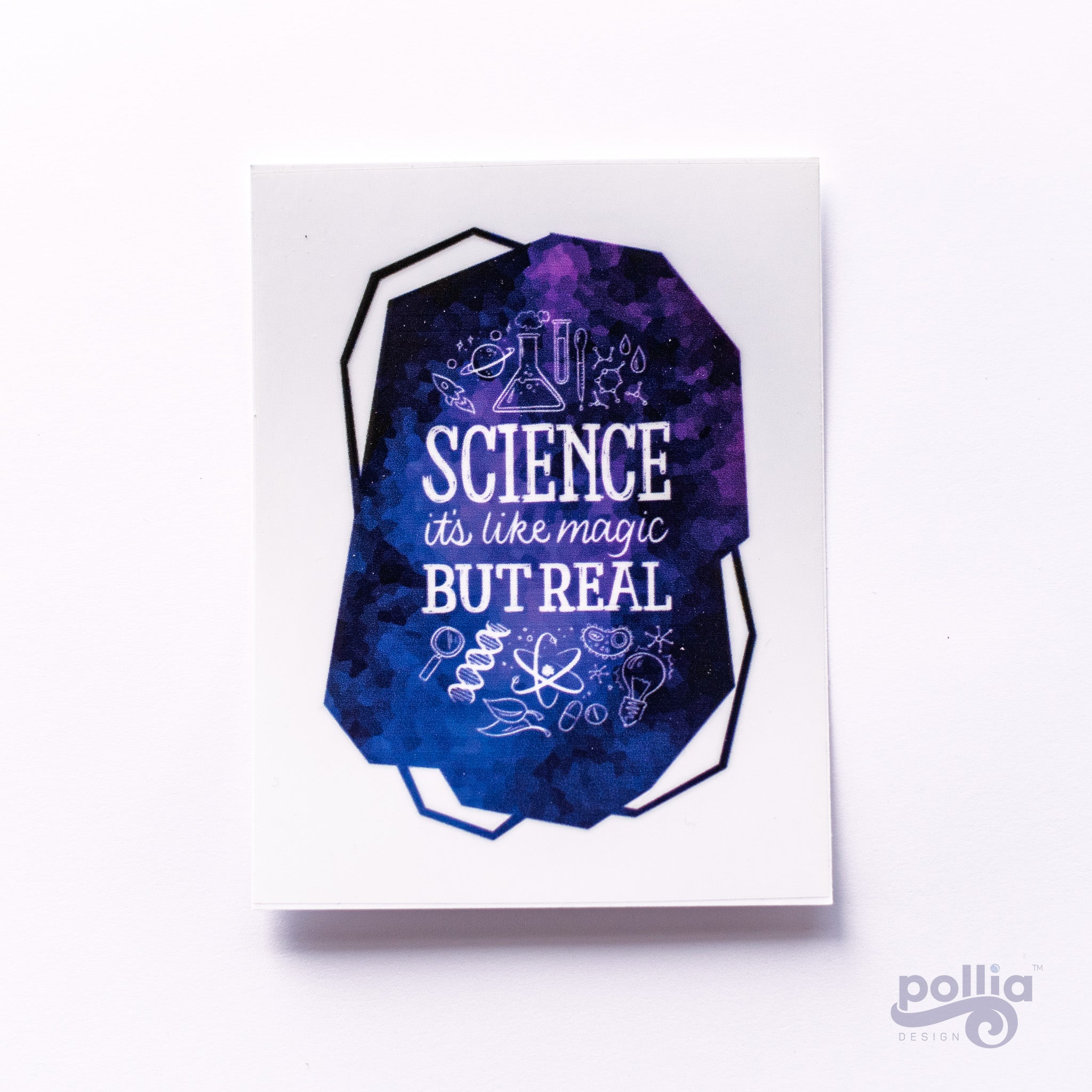 Science Like Magic But Real Decal