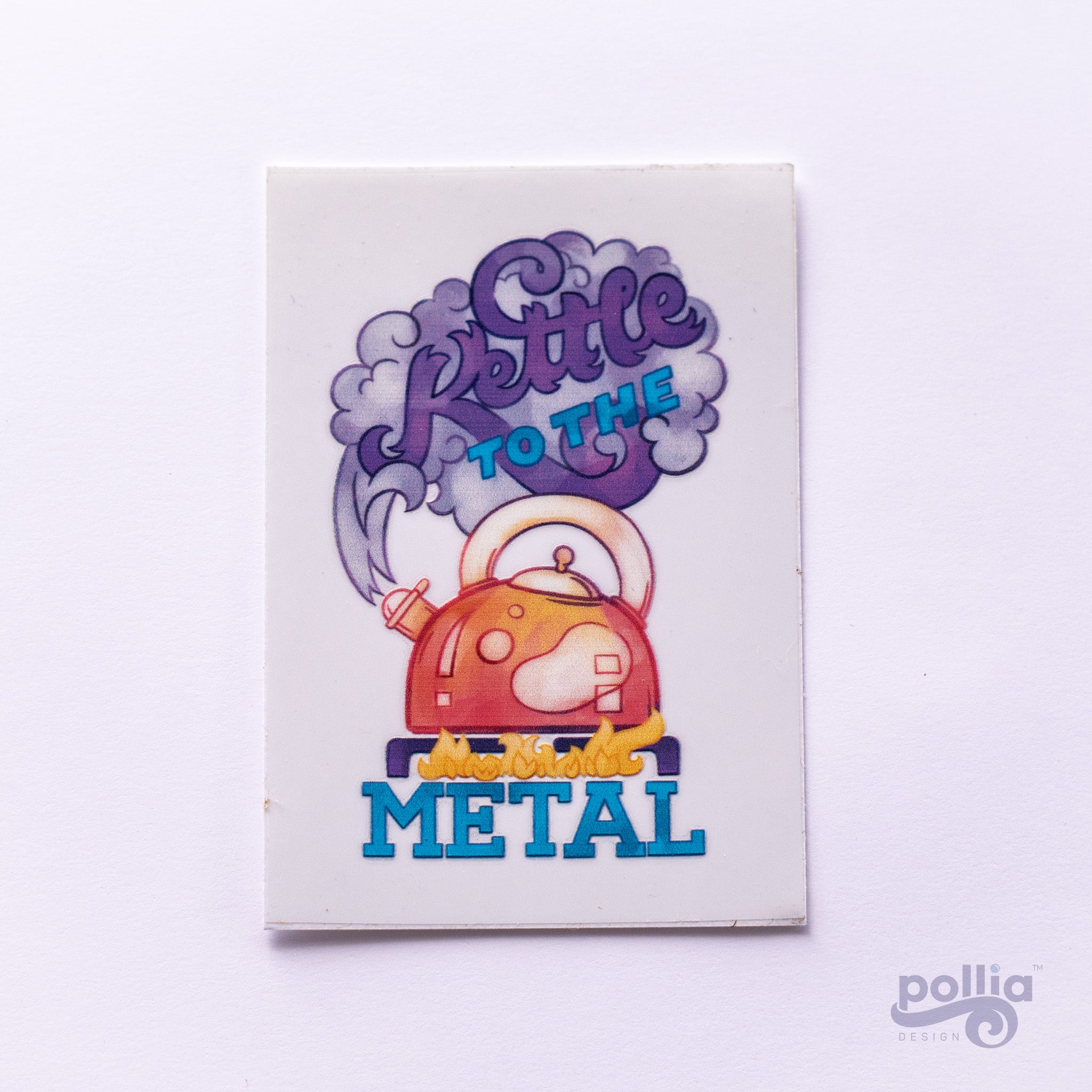 Kettle to the Metal Decal