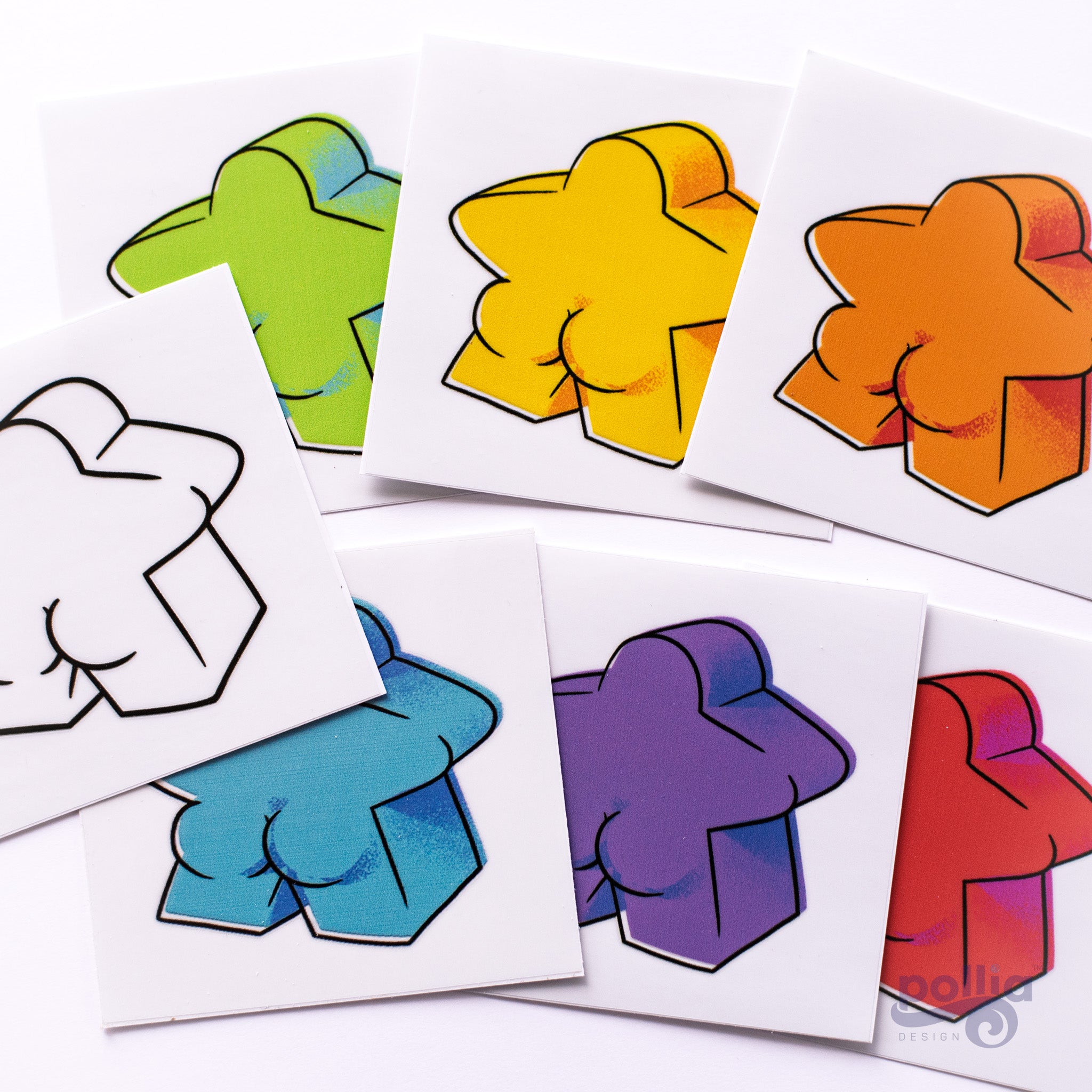 Meeple Butts Decal