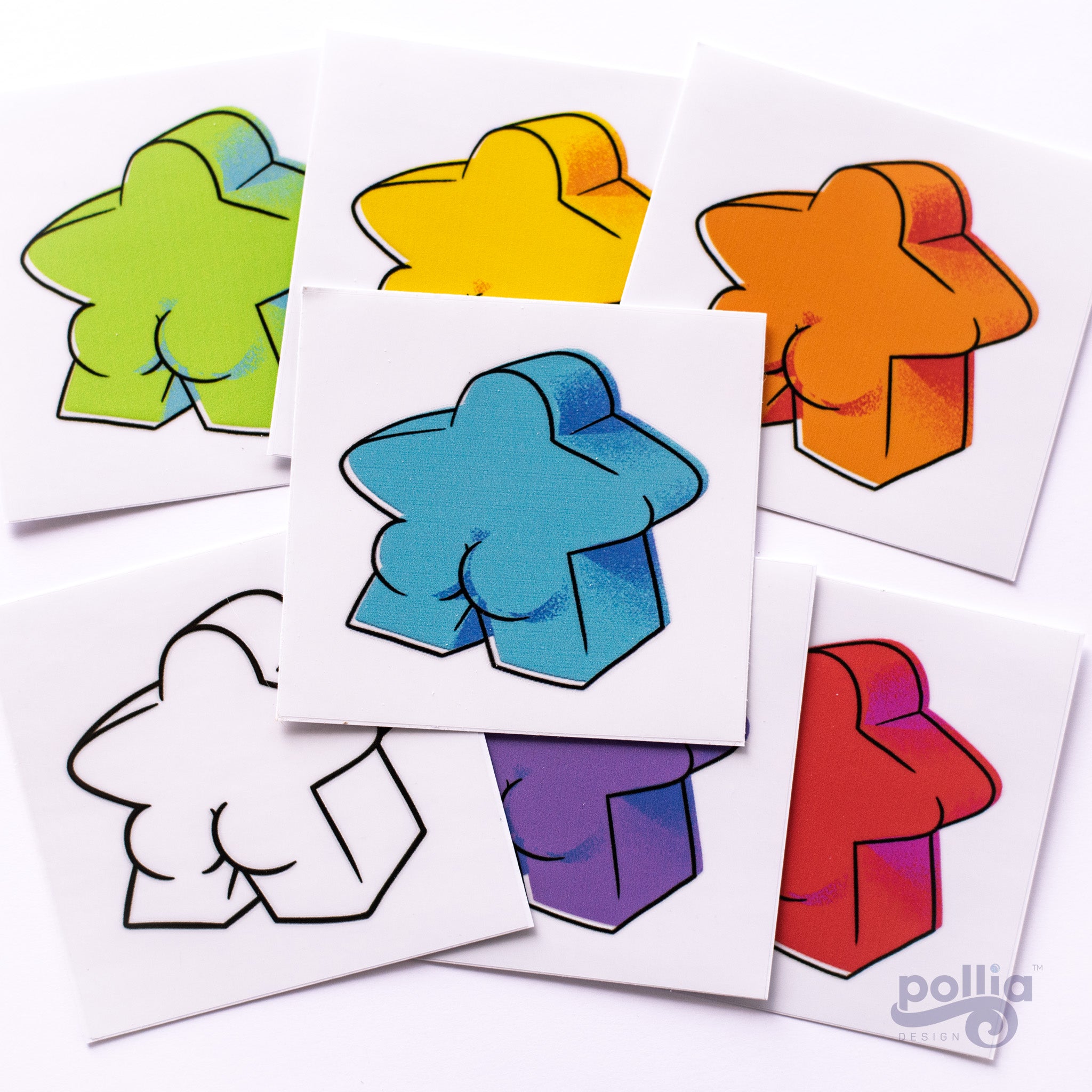 Meeple Butts Decal