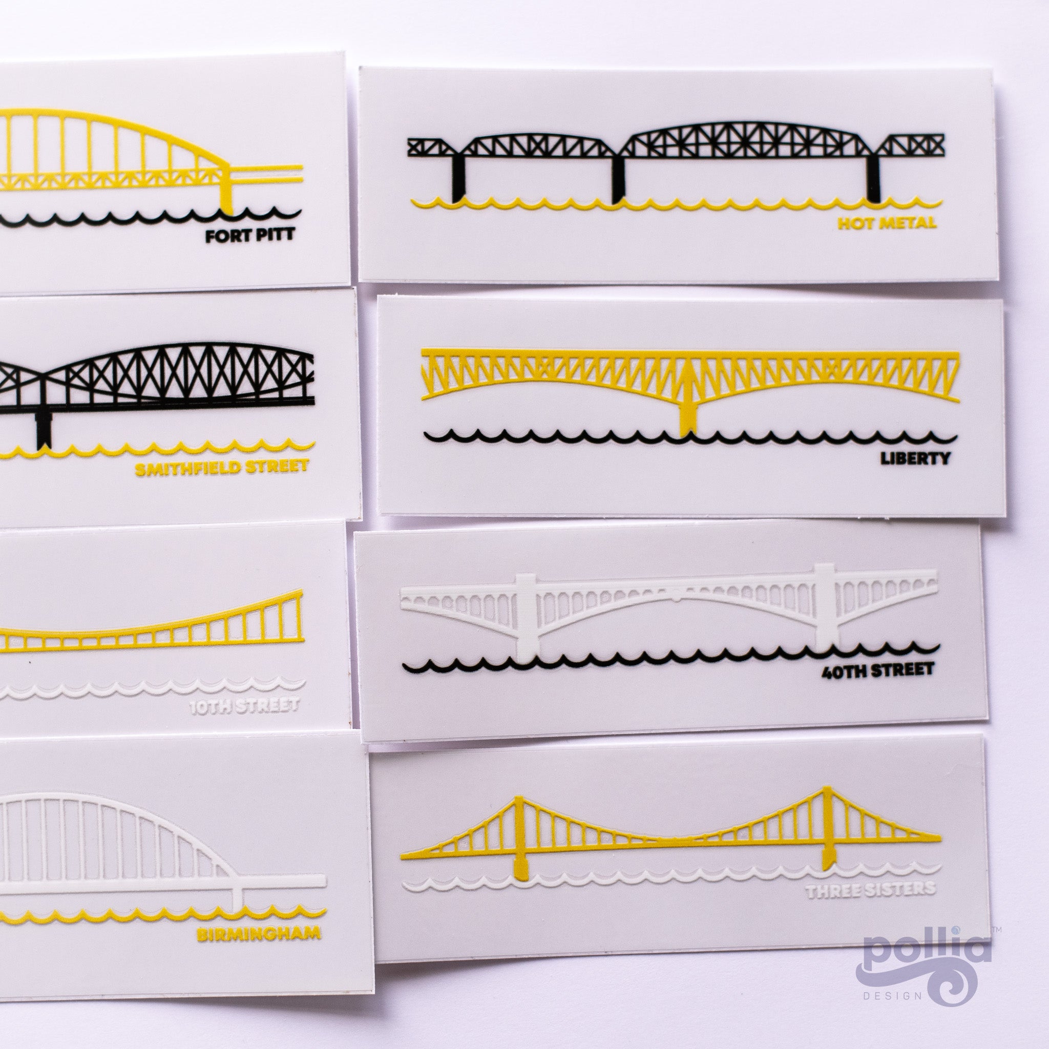 Pittsburgh Bridges Decals