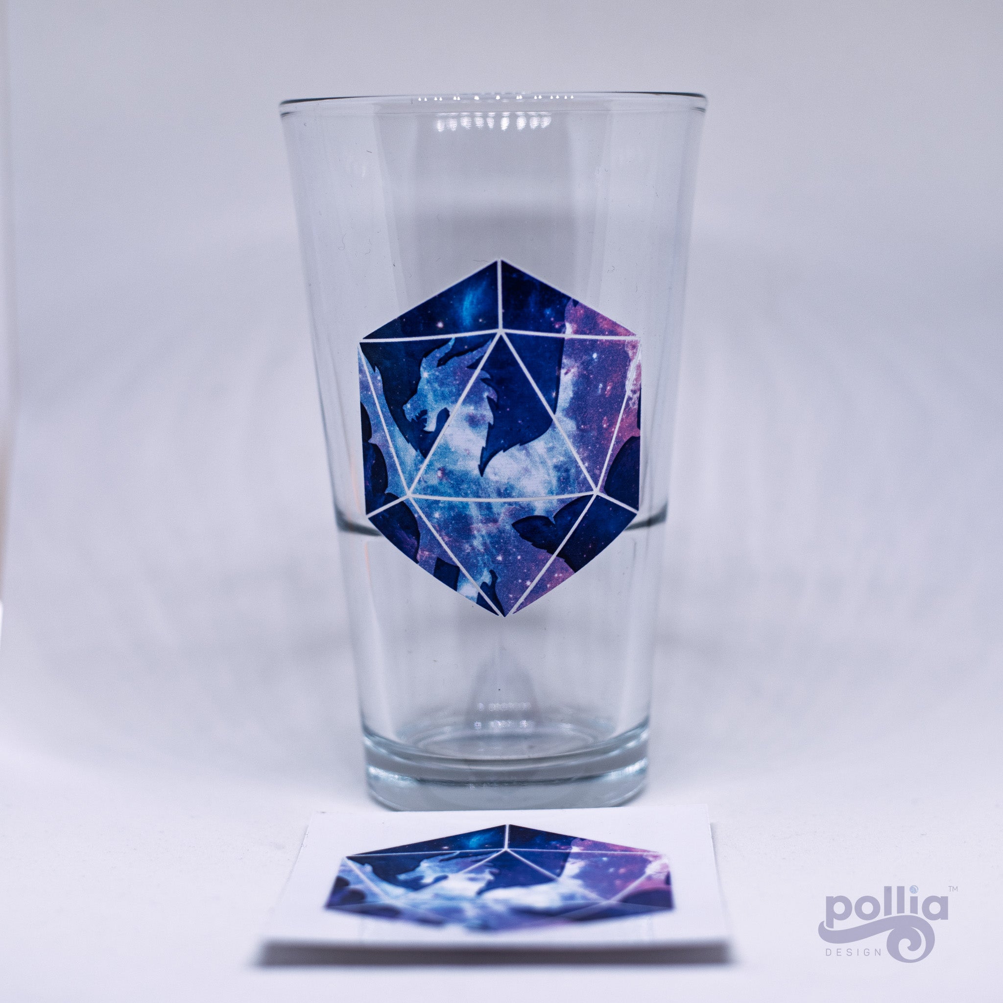 Dragon's D20 Decal