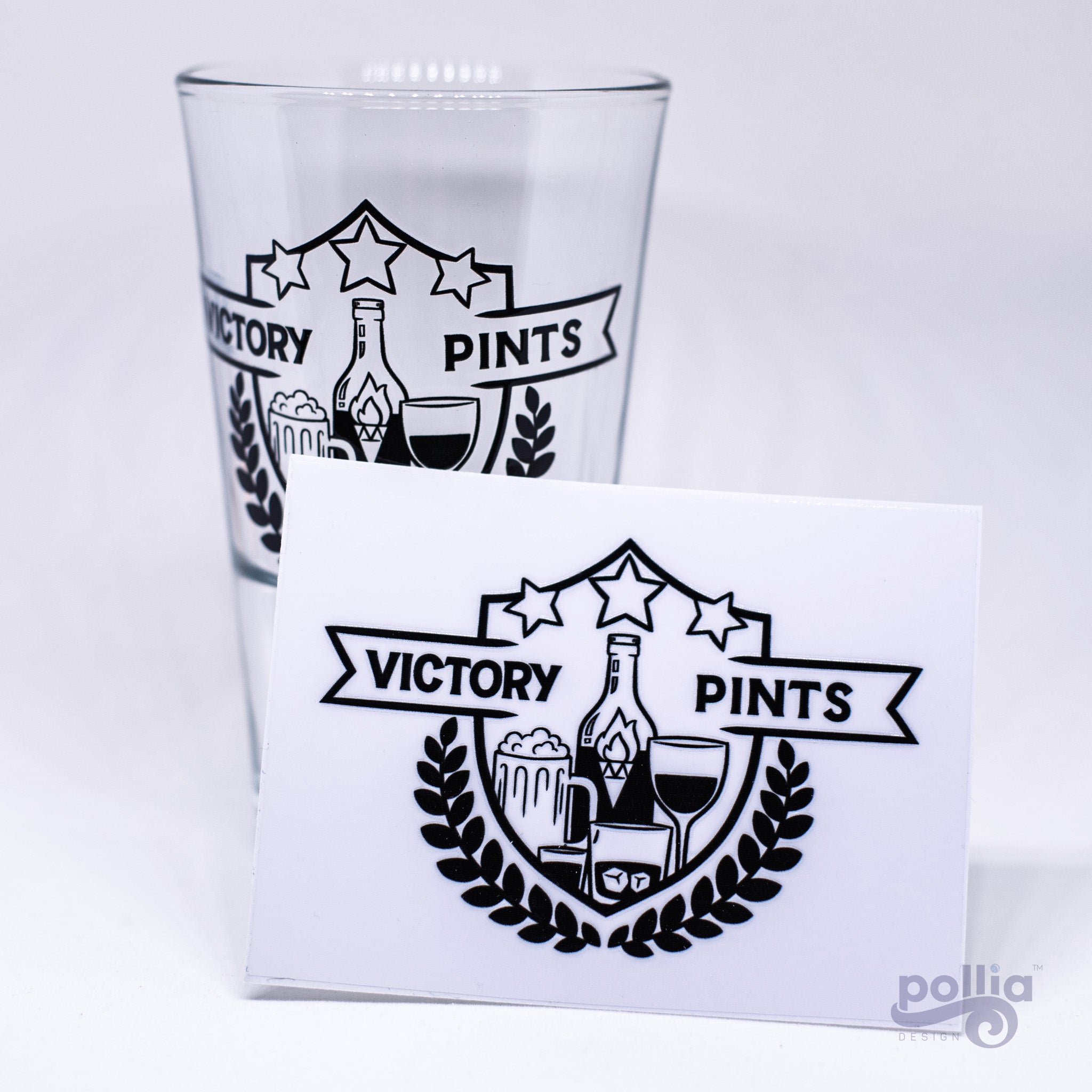 Victory Pints Decal