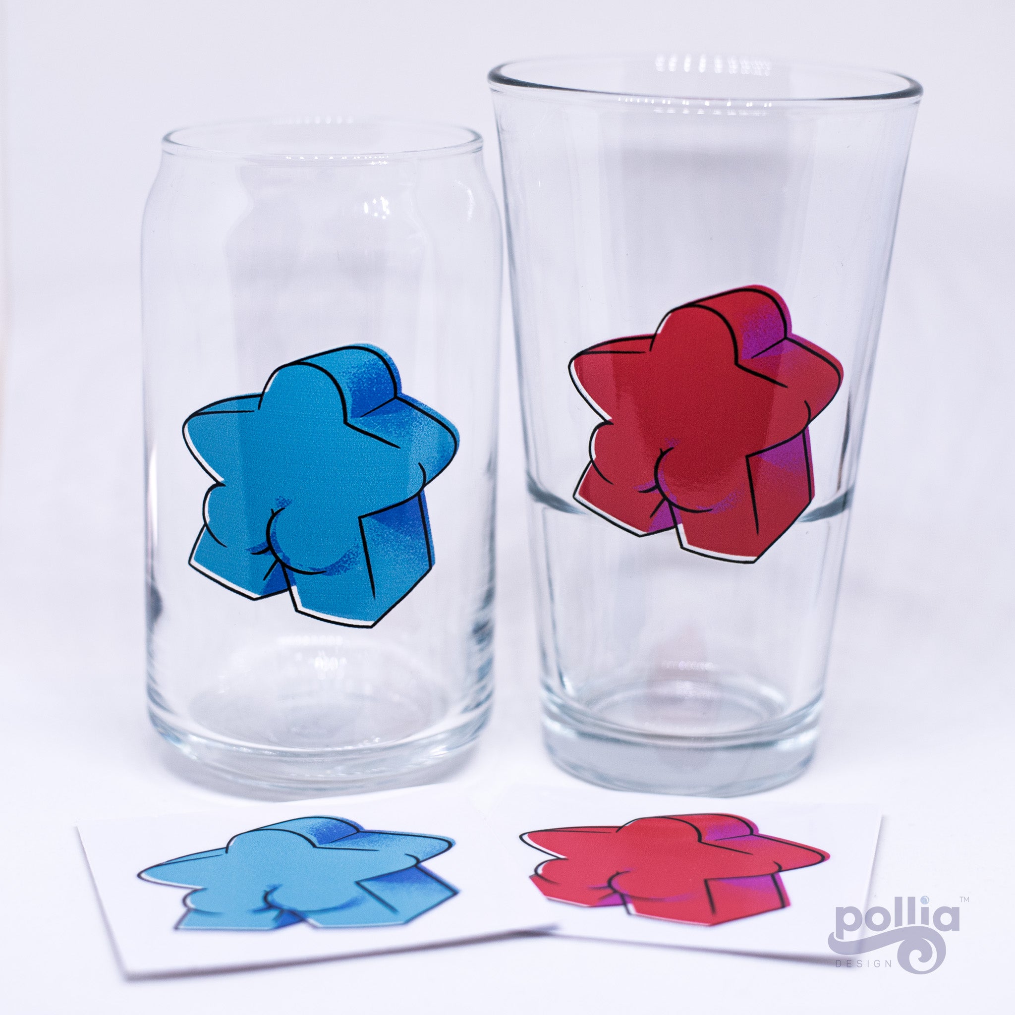 Meeple Butts Decal