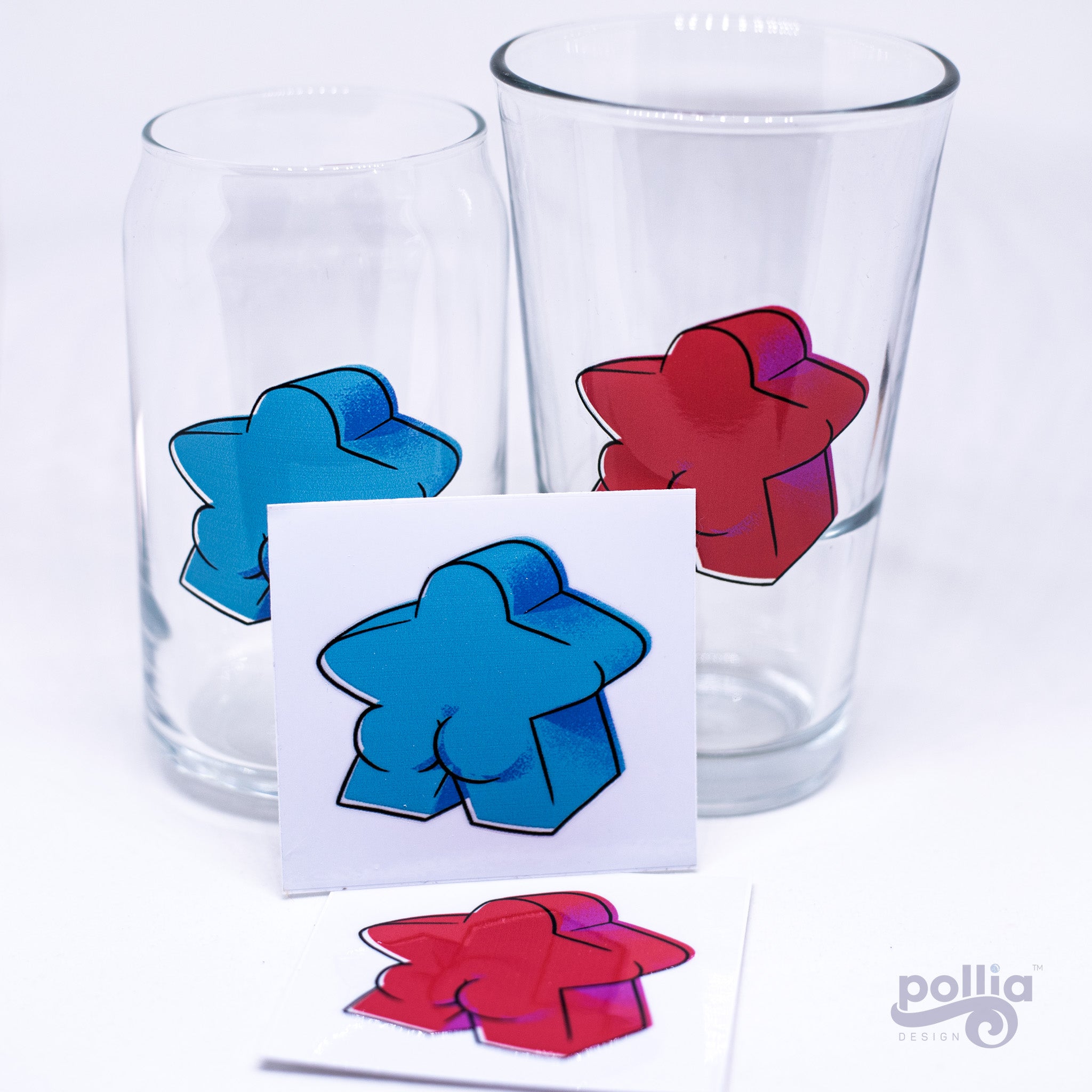 Meeple Butts Decal