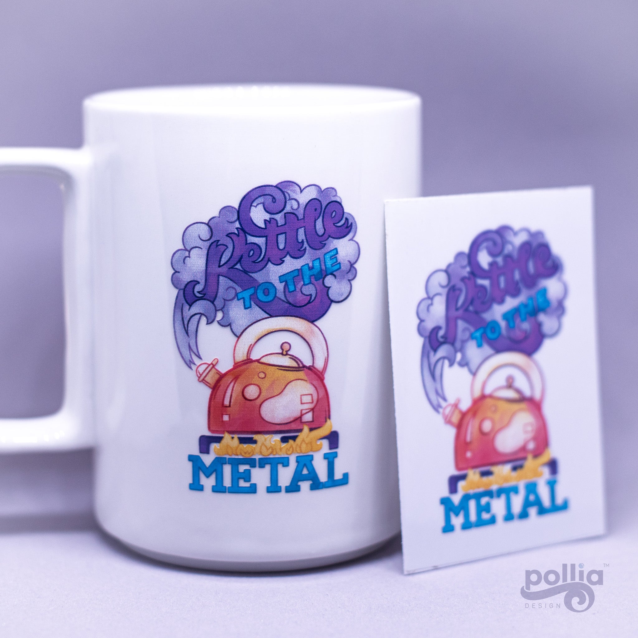 Kettle to the Metal Decal