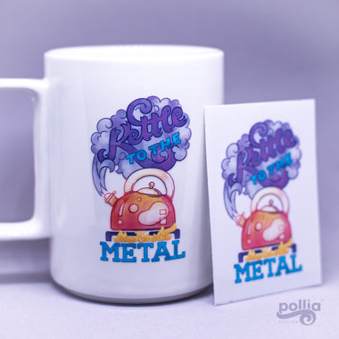 Kettle to the Metal Decal