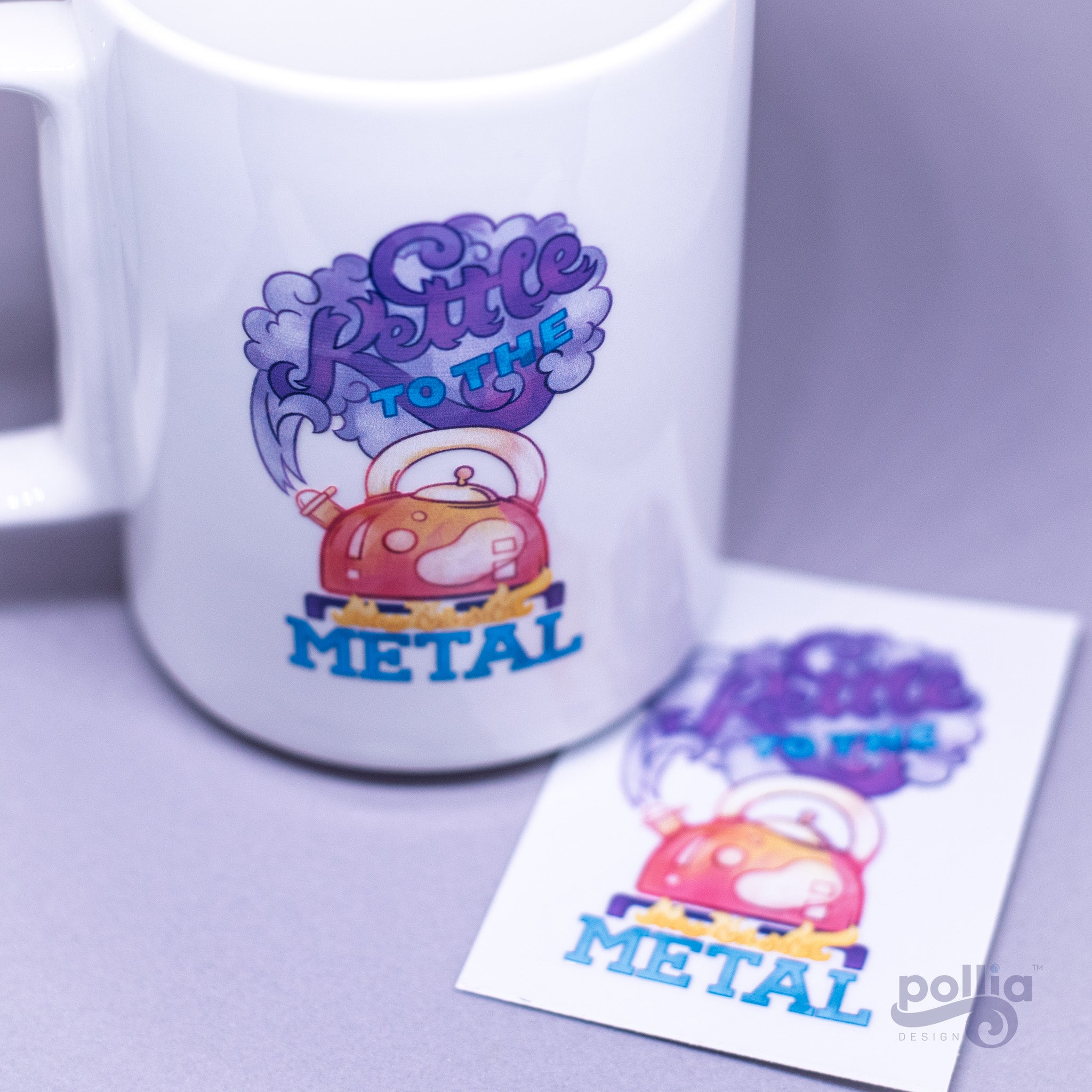Kettle to the Metal Decal