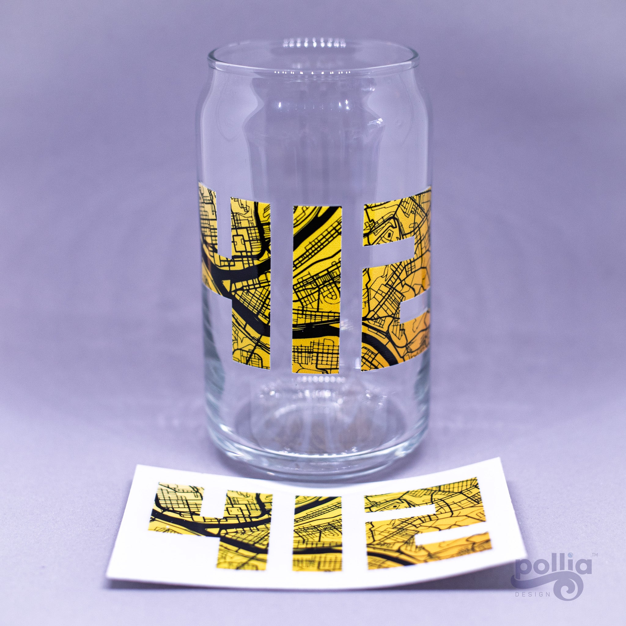 412 Map Decal
