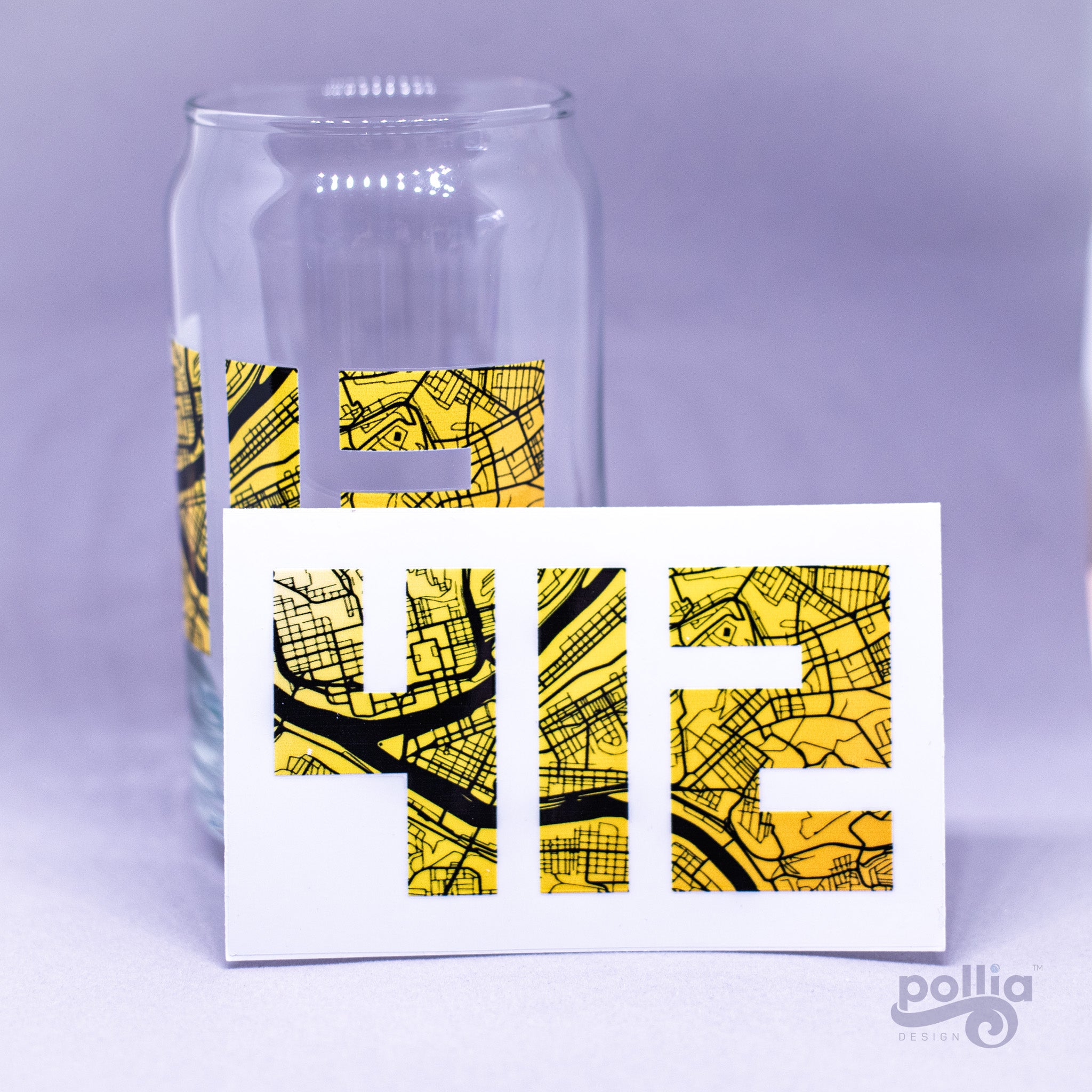 412 Map Decal