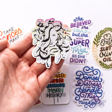 Load image into Gallery viewer, Feminist Funny Stickers